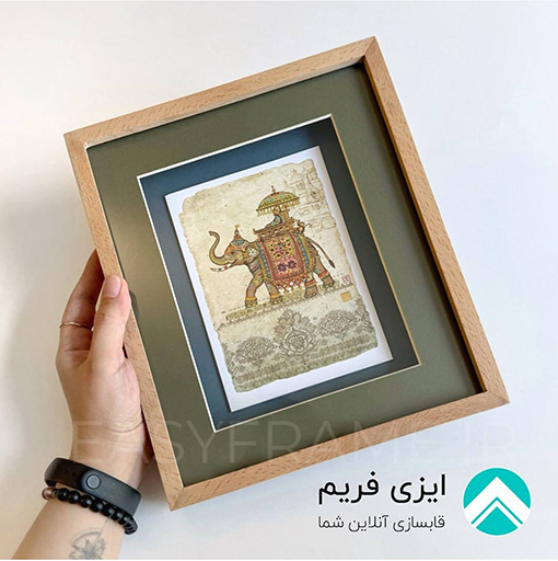 قاب راش و کارت پستال 