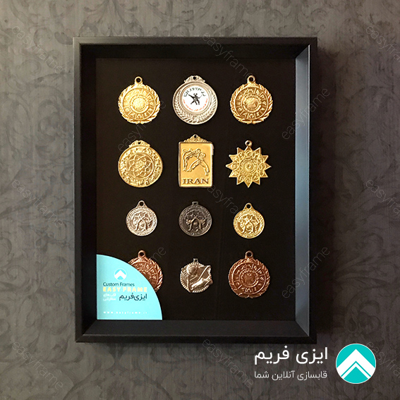 قاب مدال بدون بند
